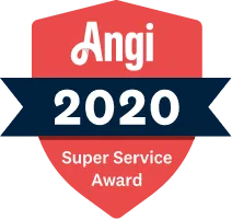 2020 Angi Super Service Award Badge