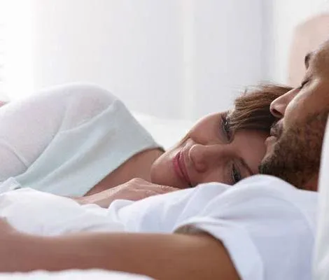 couple lying down